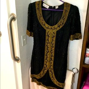 VINTAGE LAWRENCE KAZAR DRESS☠️